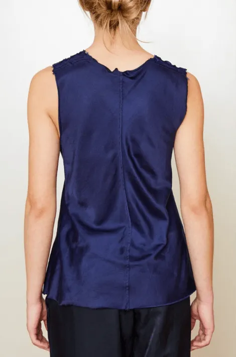 Silk Cut Tank by Brazeau Tricot