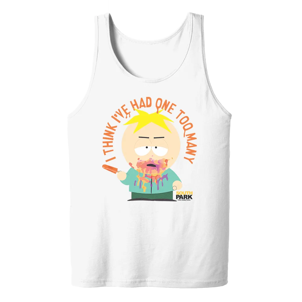 South Park Butters One Too Many Tank Top