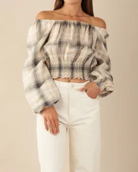 Sydney Check Top