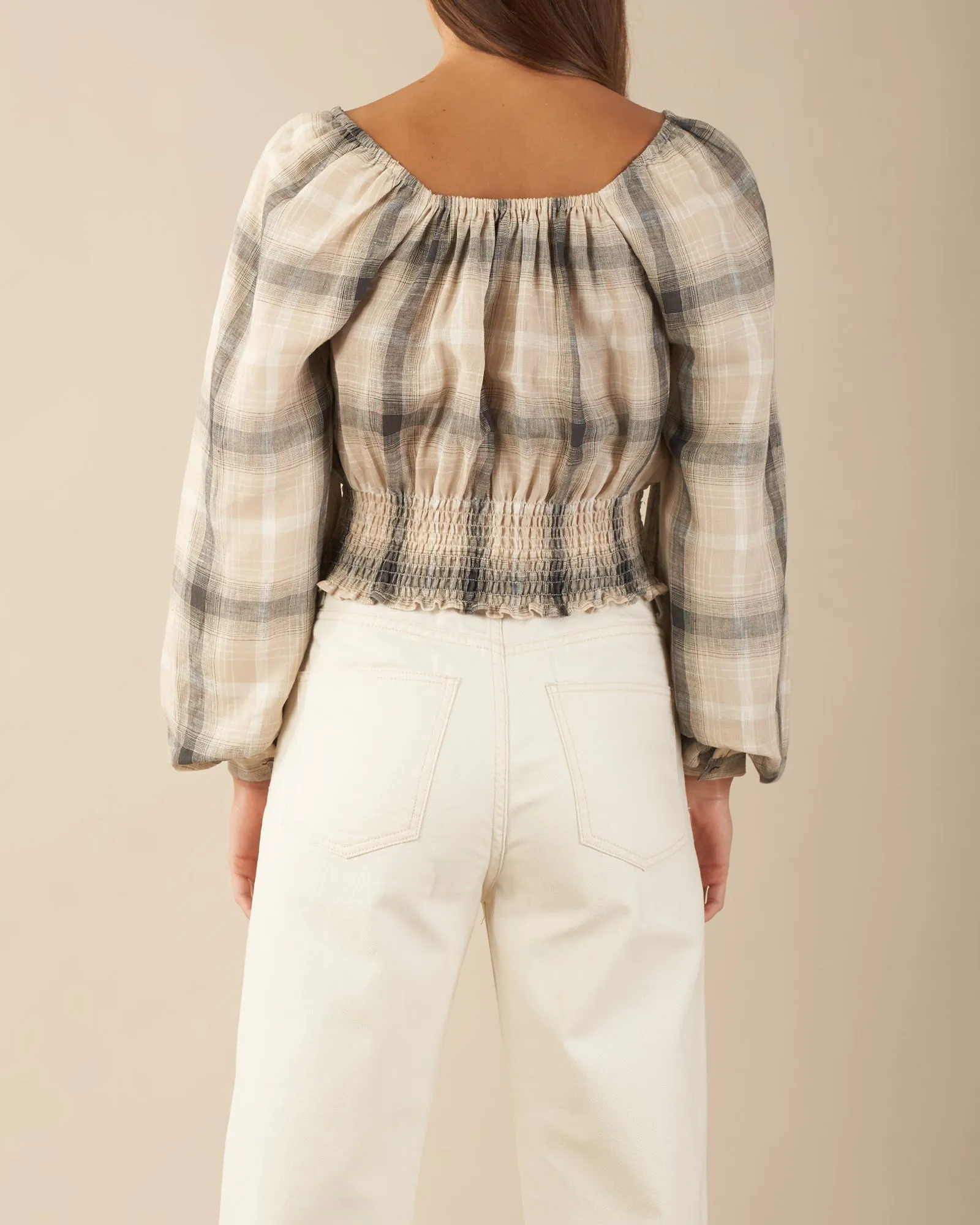 Sydney Check Top