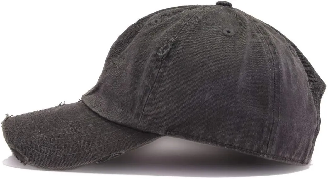 Texas Map Vintage Baseball Cap Embroidered Cotton Adjustable Distressed Dad Hat